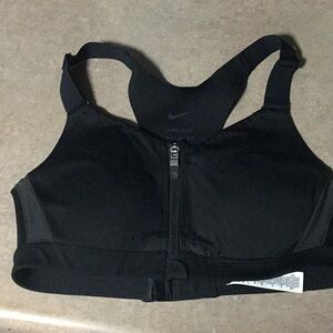 Nike Black High-Impact Sports Bra with Racerback